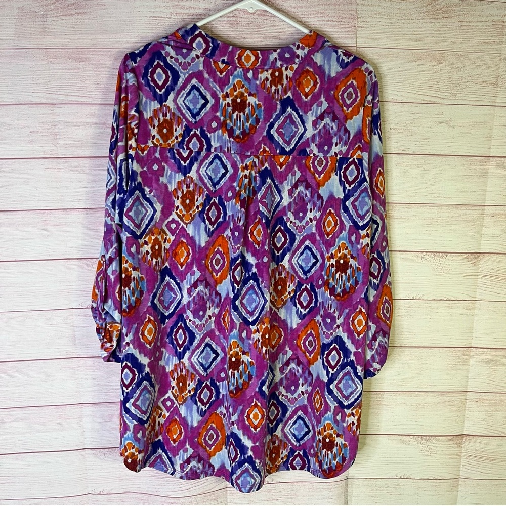 Dear Scarlet Lizzy 3/4” Sleeves Top Size Large - Picture 7 of 7